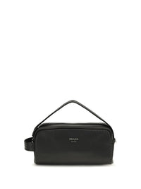 Prada Men Leather Shoulder Bag