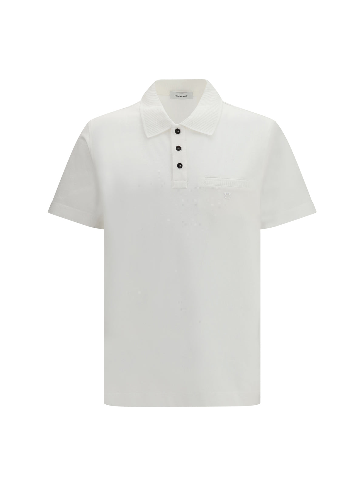 Ferragamo Men Cotton Polo Shirt