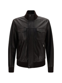 DOLCE & GABBANA Dolce & Gabbana Men Lambskin Jacket With Zip