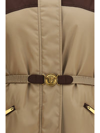 Versace Women Responsible Jacket In Nylon Twill