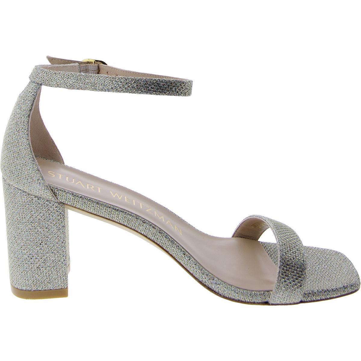 Womens Ankle Strap Open Toe Heels