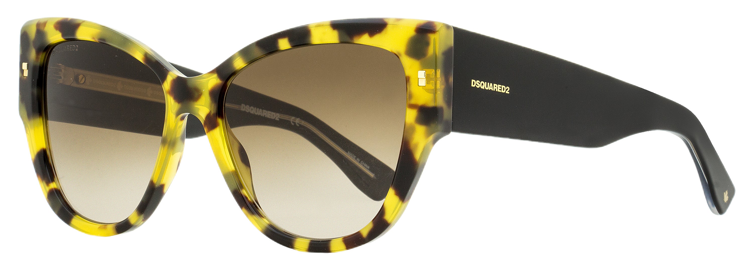 Dsquared2 Refined Sunglasses D20016S C9BHA Honey Havana 56mm Honey Havana