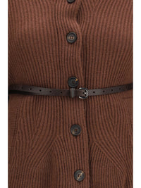 BRUNELLO CUCINELLI Brunello Cucinelli Women High Neck Cardigan With Belt
