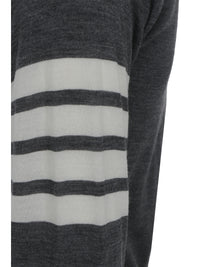 THOM BROWNE Thom Browne Men Virgin Wool Cardigan