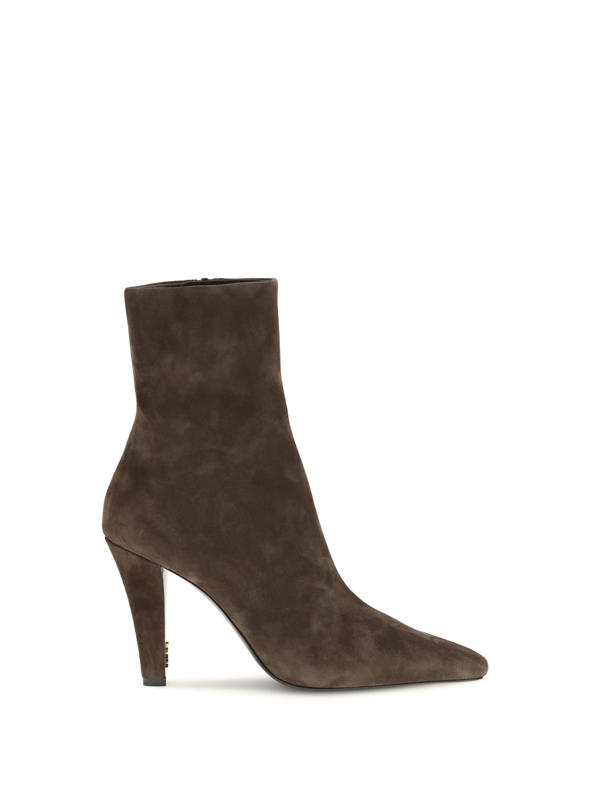 Saint Laurent Women Jill Suede Ankle Boots
