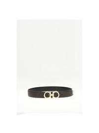 Ferragamo Men Reversible And Adjustable Gancini Belt