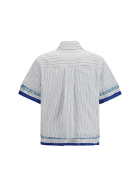 LOEWE Loewe Women Short-Sleeved Striped Shirt