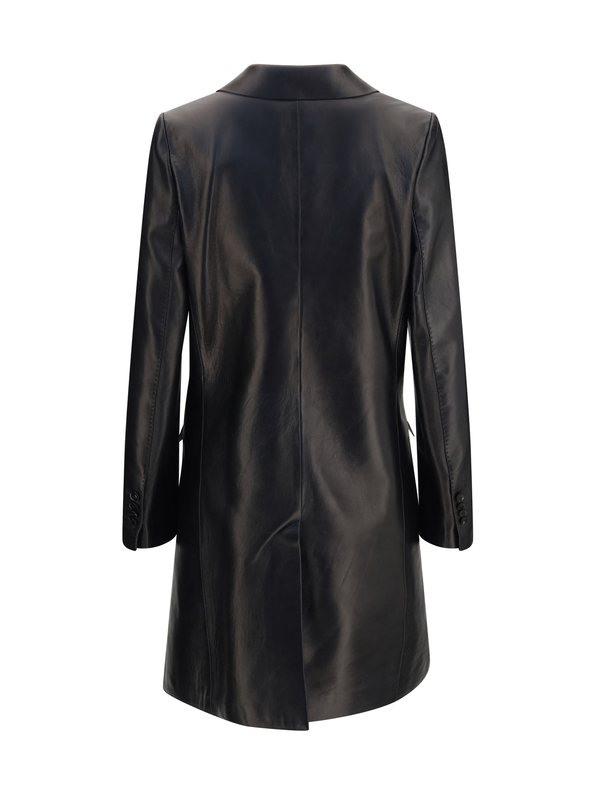 Tom Ford Women Double-Breasted Lambskin Coat
