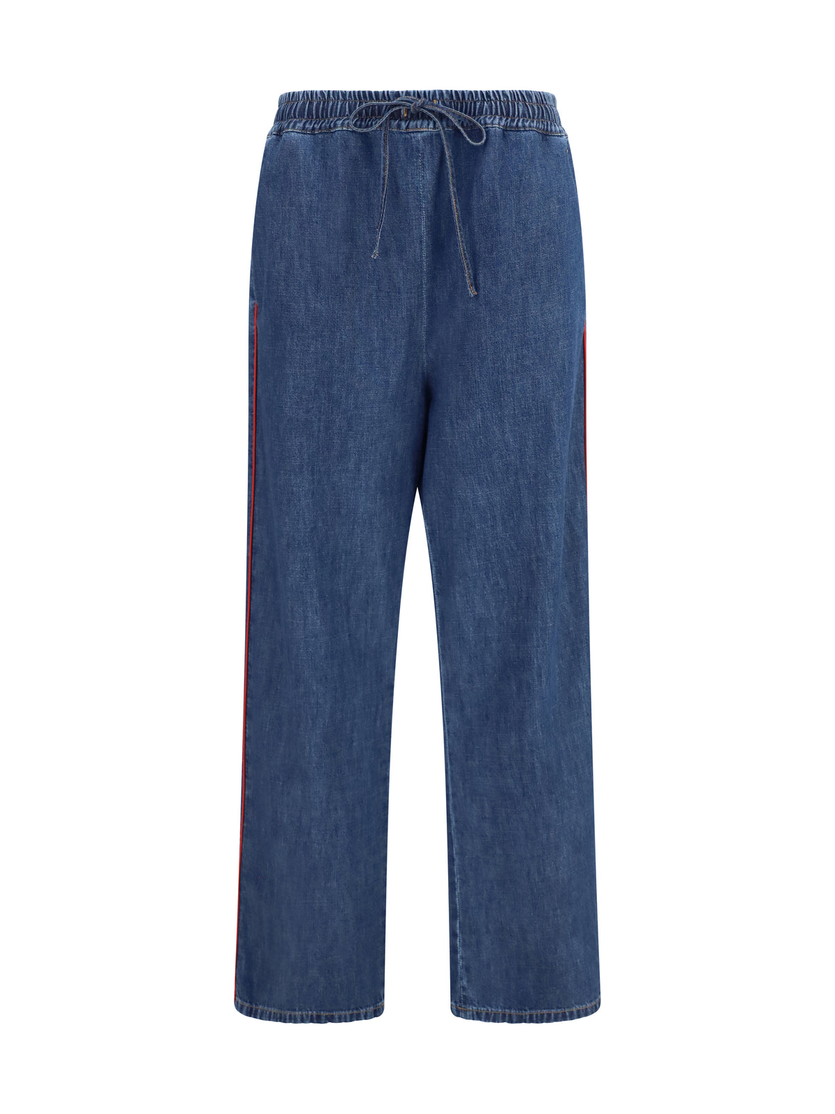 Valentino Women Lightweight Wide-Leg Denim Pants