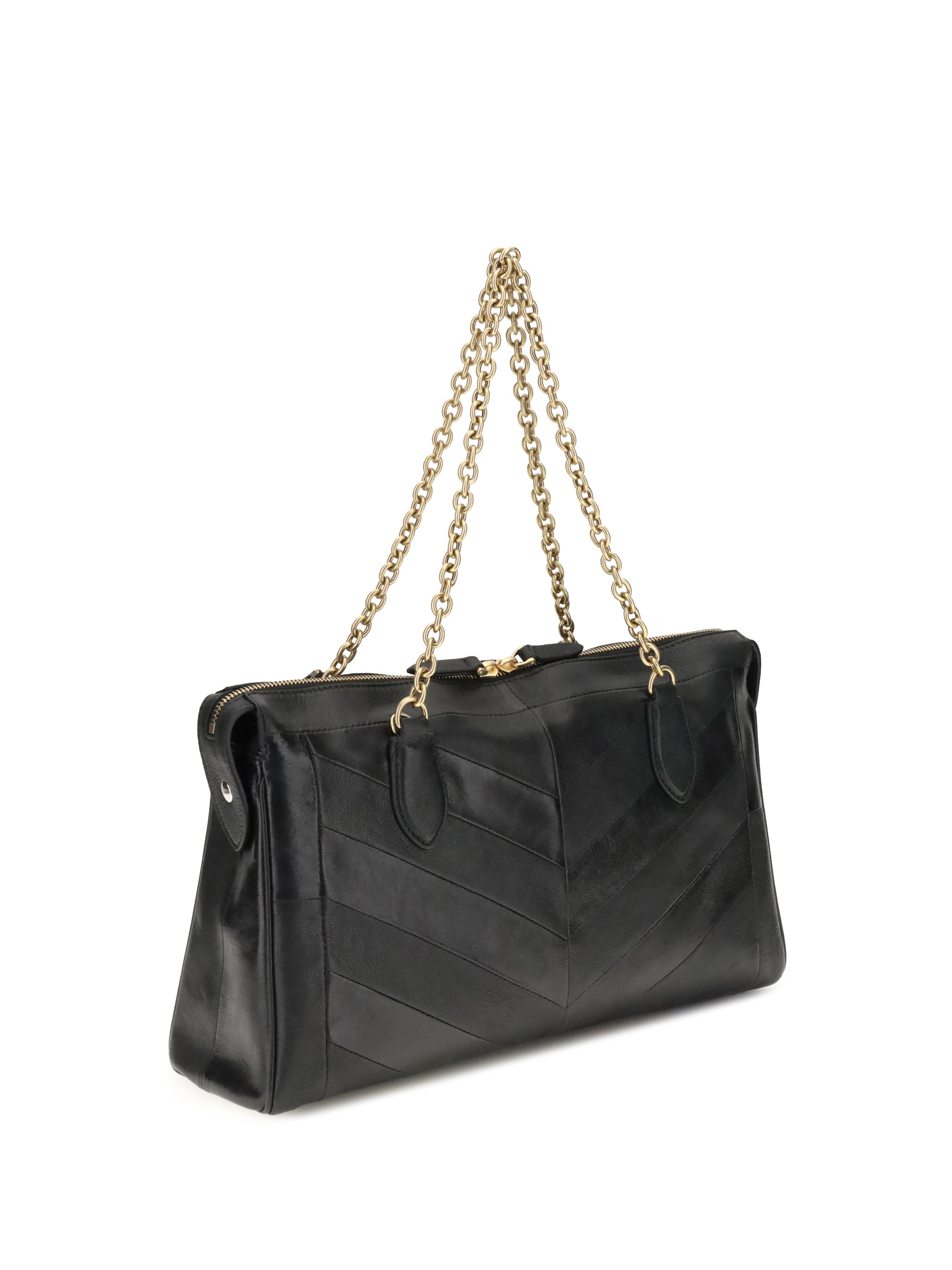 VALENTINO GARAVANI Valentino Garavani Women Panthea Chevron Medium Shoulder Bag R