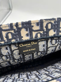 DIOR BOOK TOTE LARGE M1286ZRIW - BLUE