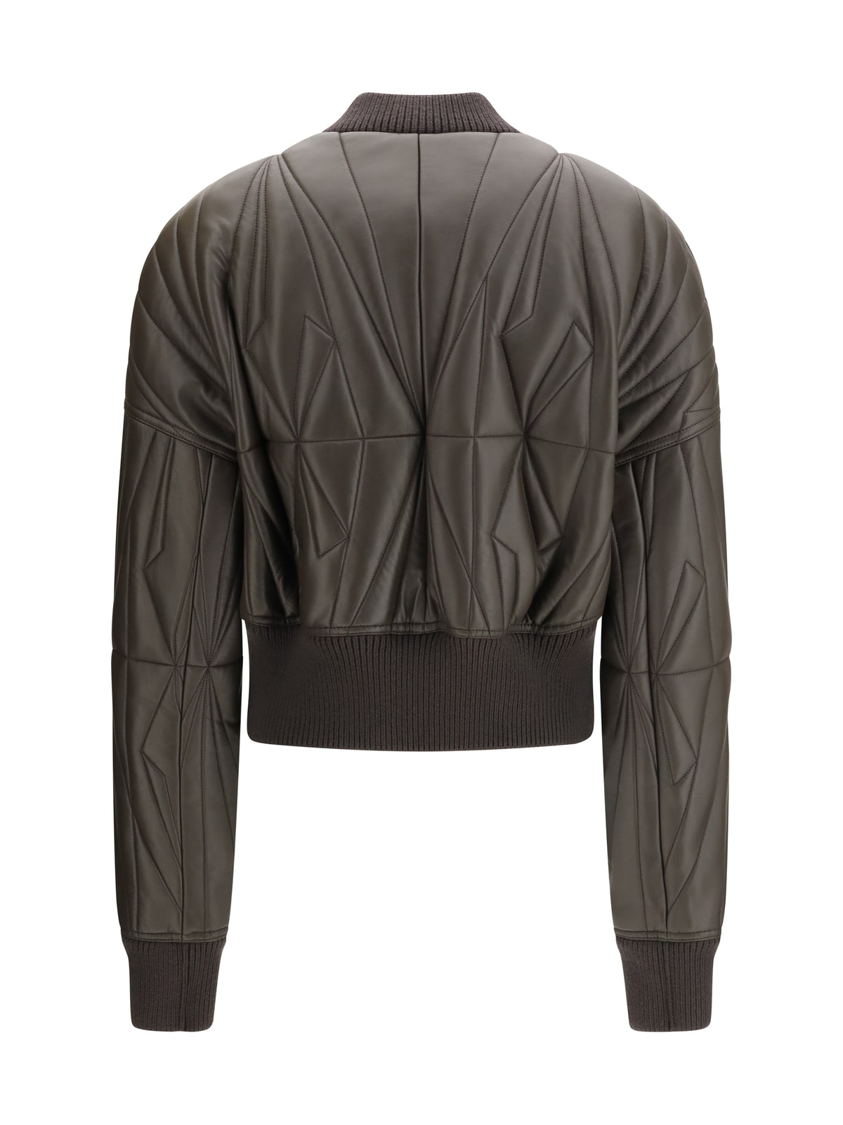 MONCLER + RICK OWENS Moncler + Rick Owens Women Geocamo Leather Jacket Moncler + Rick Owens