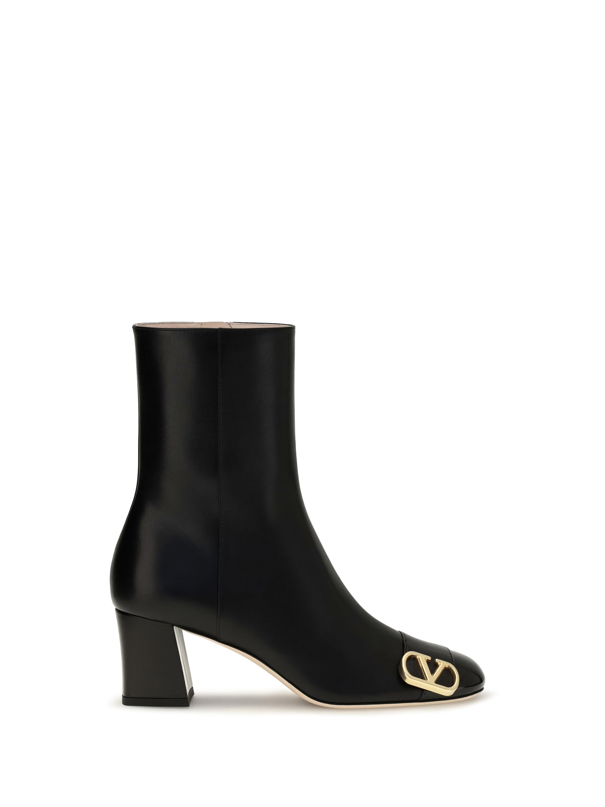 Valentino Garavani Women Veeside Leather Ankle Boots