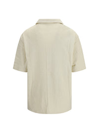 Off-White Men Off Terry Bowling Shirt
