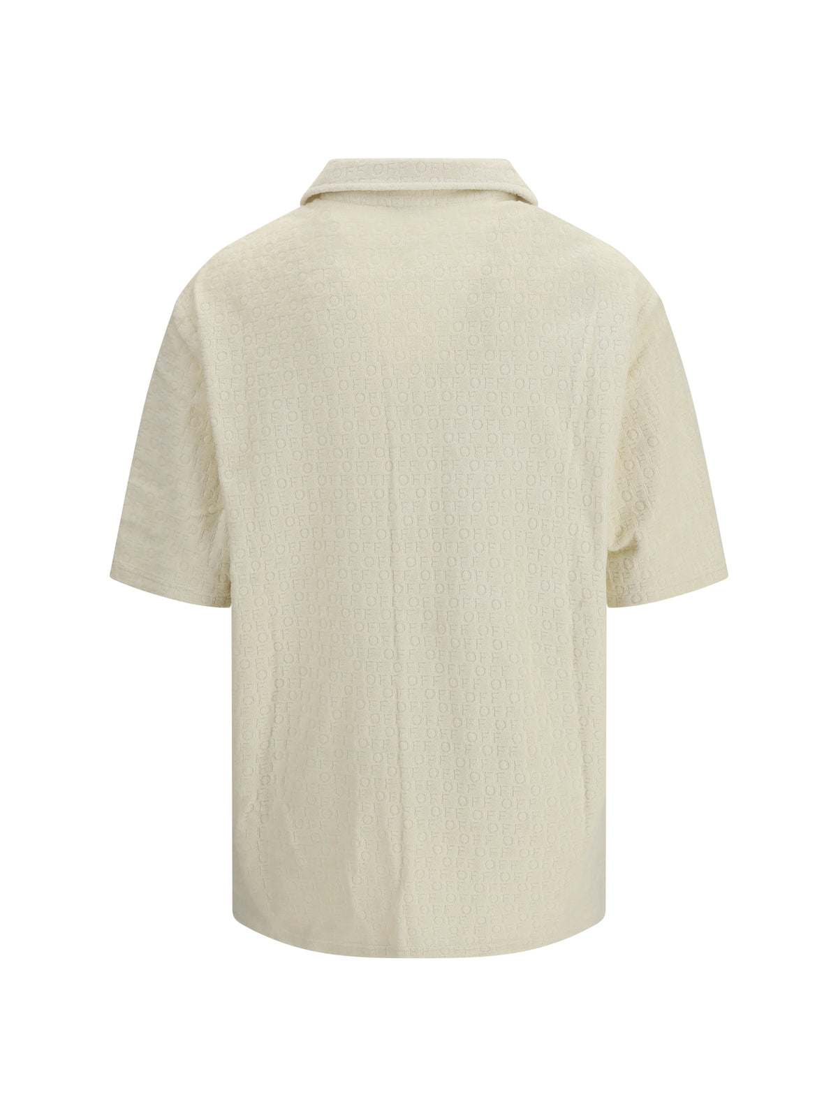 Off-White Men Off Terry Bowling Shirt