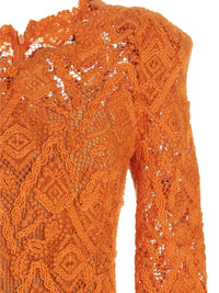 Ermanno Scervino Women Macramé Lace Dress