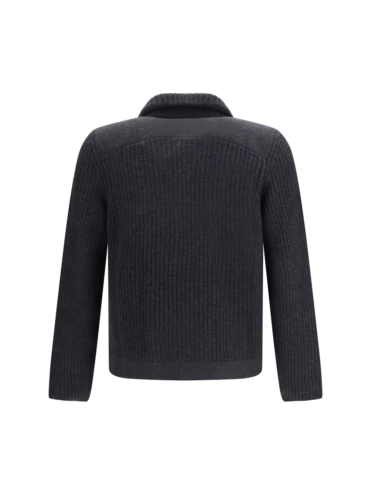 Brunello Cucinelli Men Marina Cardigan In English Rib Cashmere