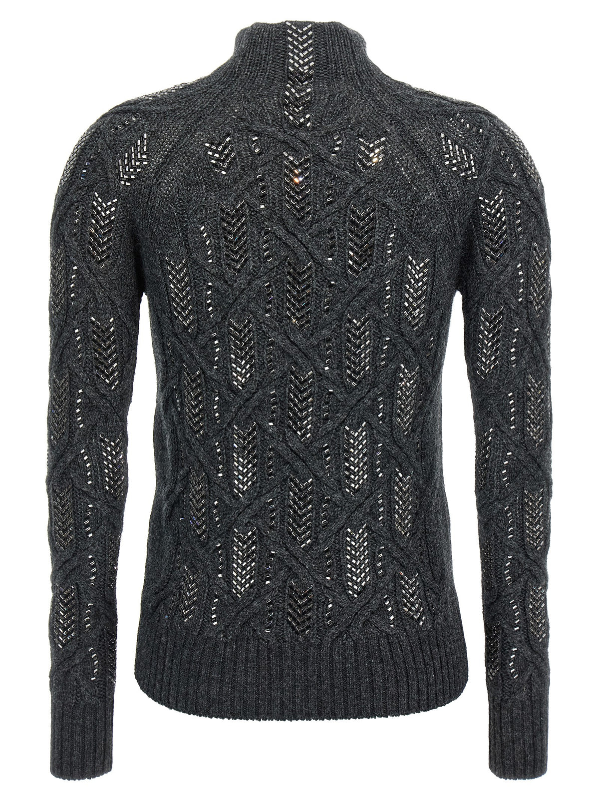 ERMANNO SCERVINO Ermanno Scervino Women Crystal Braid Sweater