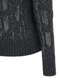 ERMANNO SCERVINO Ermanno Scervino Women Crystal Braid Sweater