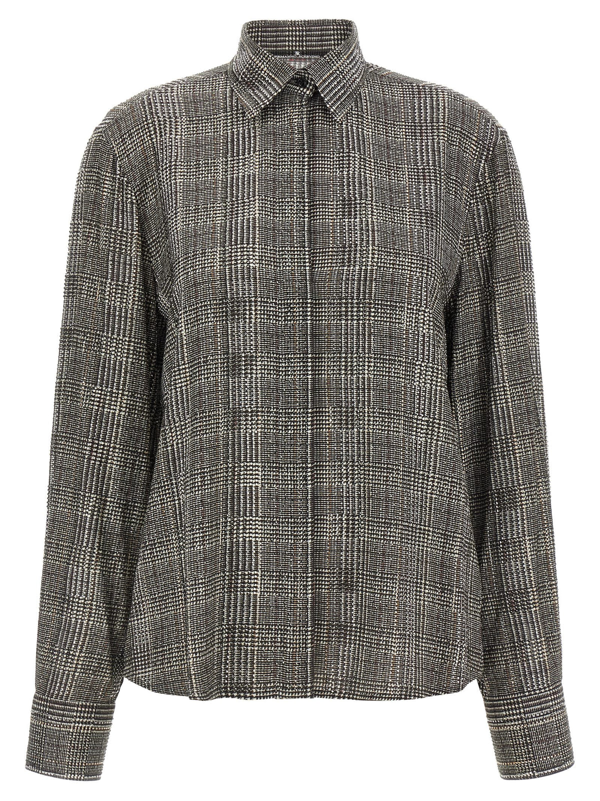 Ermanno Scervino Women All-Over Rhinestone Shirt