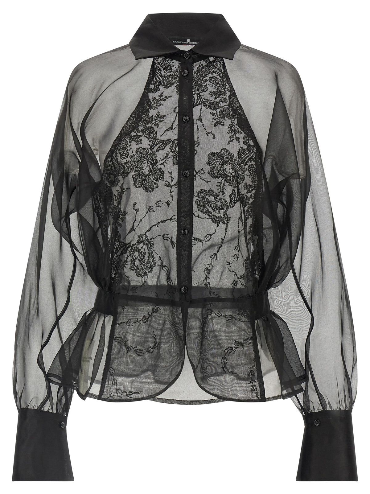 ERMANNO SCERVINO Ermanno Scervino Women Silk And Lace Shirt