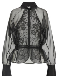 ERMANNO SCERVINO Ermanno Scervino Women Silk And Lace Shirt