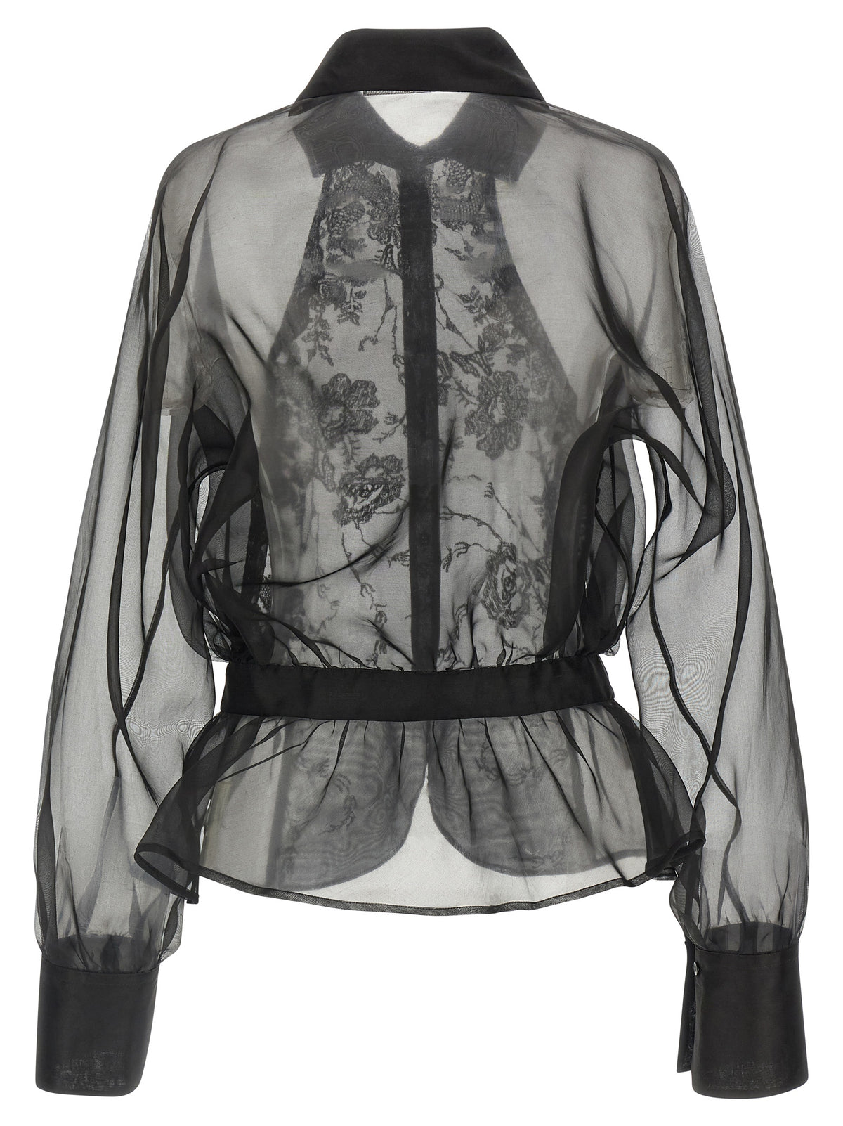 ERMANNO SCERVINO Ermanno Scervino Women Silk And Lace Shirt