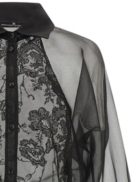 ERMANNO SCERVINO Ermanno Scervino Women Silk And Lace Shirt