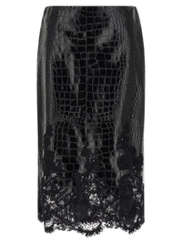 Ermanno Scervino Women Skirt With Lace