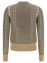 Ermanno Scervino Women Check Cardigan With Crystals