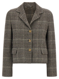 Ermanno Scervino Women Blazer Cropped Check
