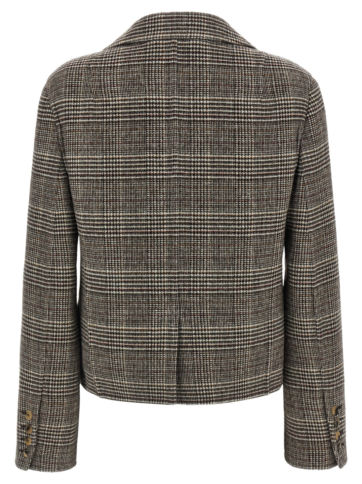 Ermanno Scervino Women Blazer Cropped Check