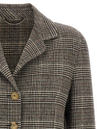 Ermanno Scervino Women Blazer Cropped Check