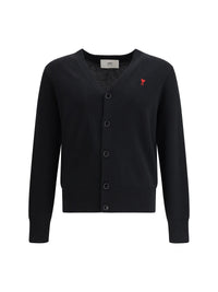 Ami Paris Men Ami De Coeur Cardigan