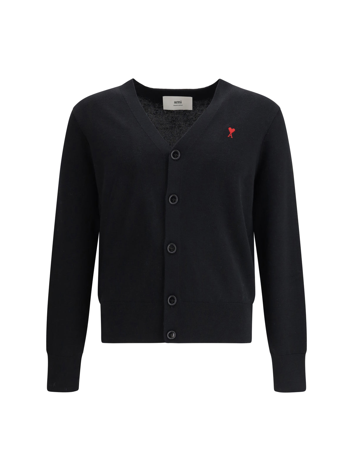 Ami Paris Men Ami De Coeur Cardigan