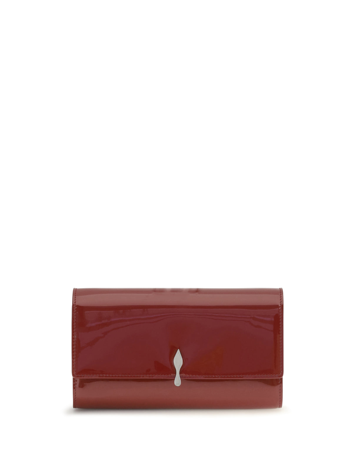 Christian Louboutin Women Bettina Patent Leather Chain Wallet
