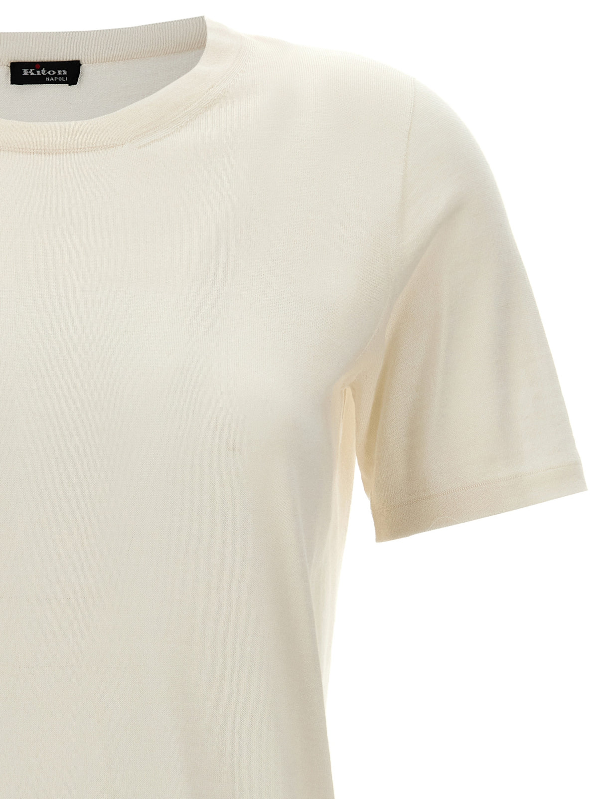 Kiton Women Silk Cashmere T-Shirt