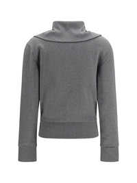 BALENCIAGA Balenciaga Women Fitted Zip-Up Hoodie