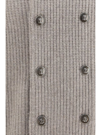 Brunello Cucinelli Men Marina Cardigan In English Rib Cashmere