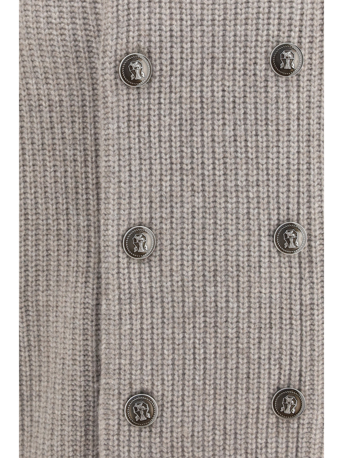 Brunello Cucinelli Men Marina Cardigan In English Rib Cashmere