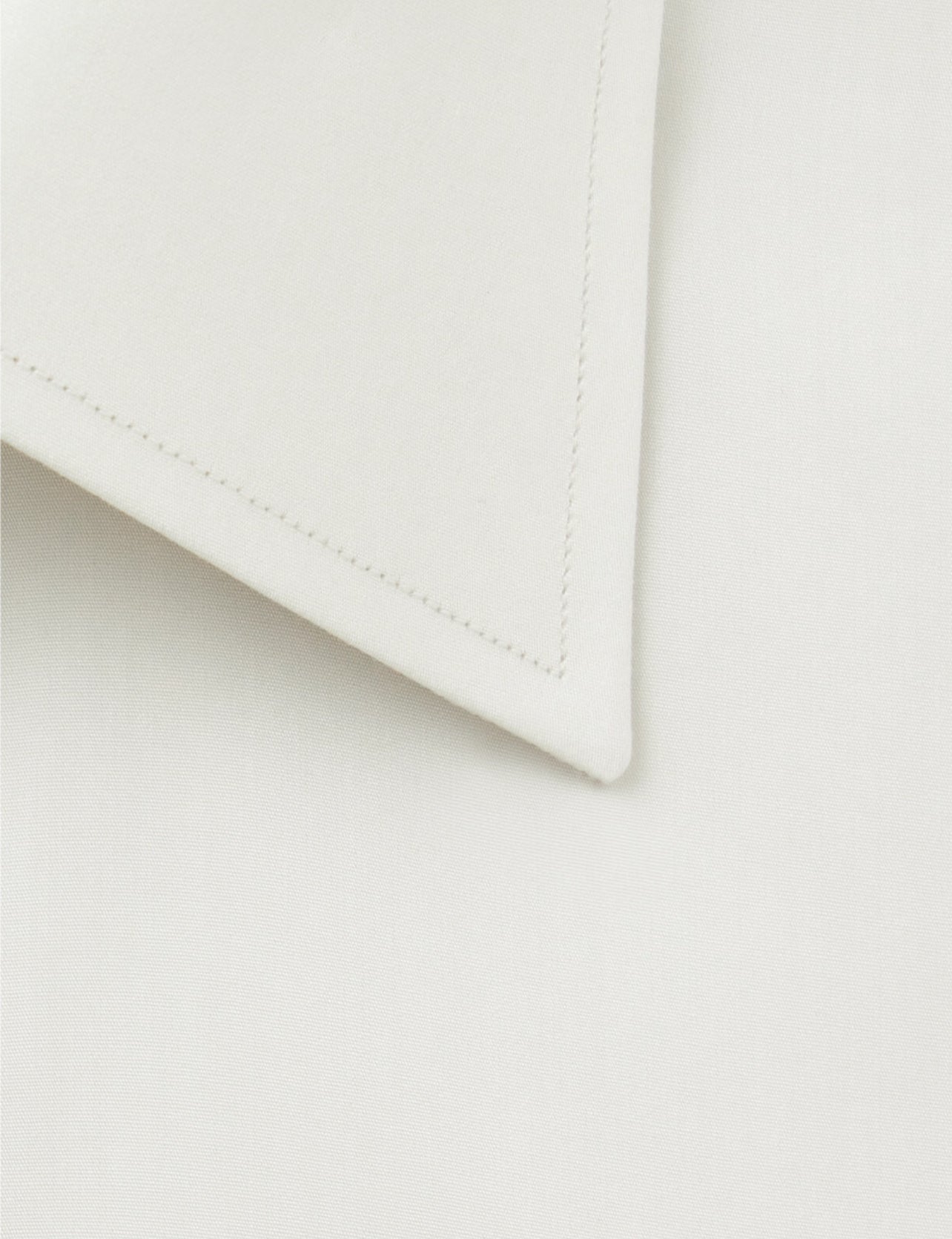 Tom Ford Men's Ivory 74% Lyocell & 26% Silk Button Down Dress Shirt