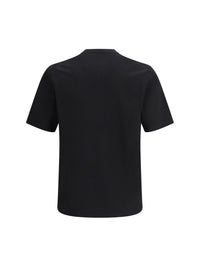 SAINT LAURENT Saint Laurent Men Cotton Jersey T-Shirt With Embroidered Logo