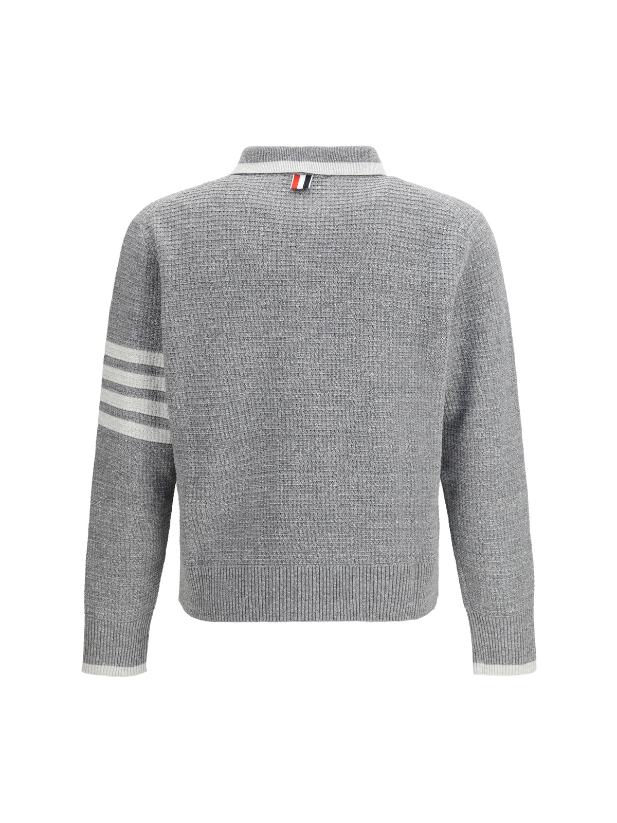 THOM BROWNE Thom Browne Men Knitted Polo Shirt