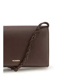 Jil Sander Women Tangle Wallet With Shoulder Strap