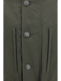 Brunello Cucinelli Men Belted Waterproof Jacket