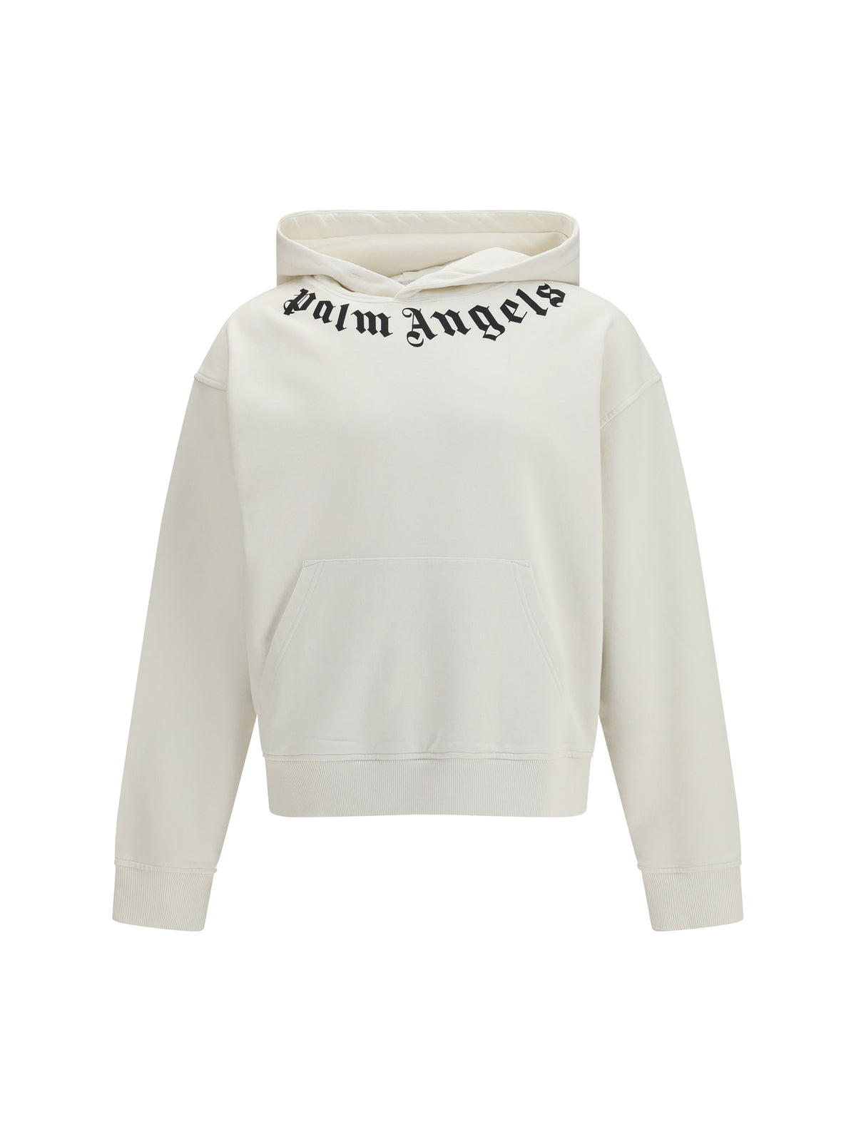 Palm Angels Men Neck Logo Hoodie