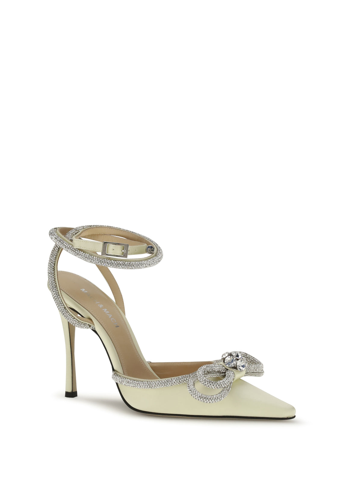 MACH & MACH Mach & Mach Women Satin Pumps