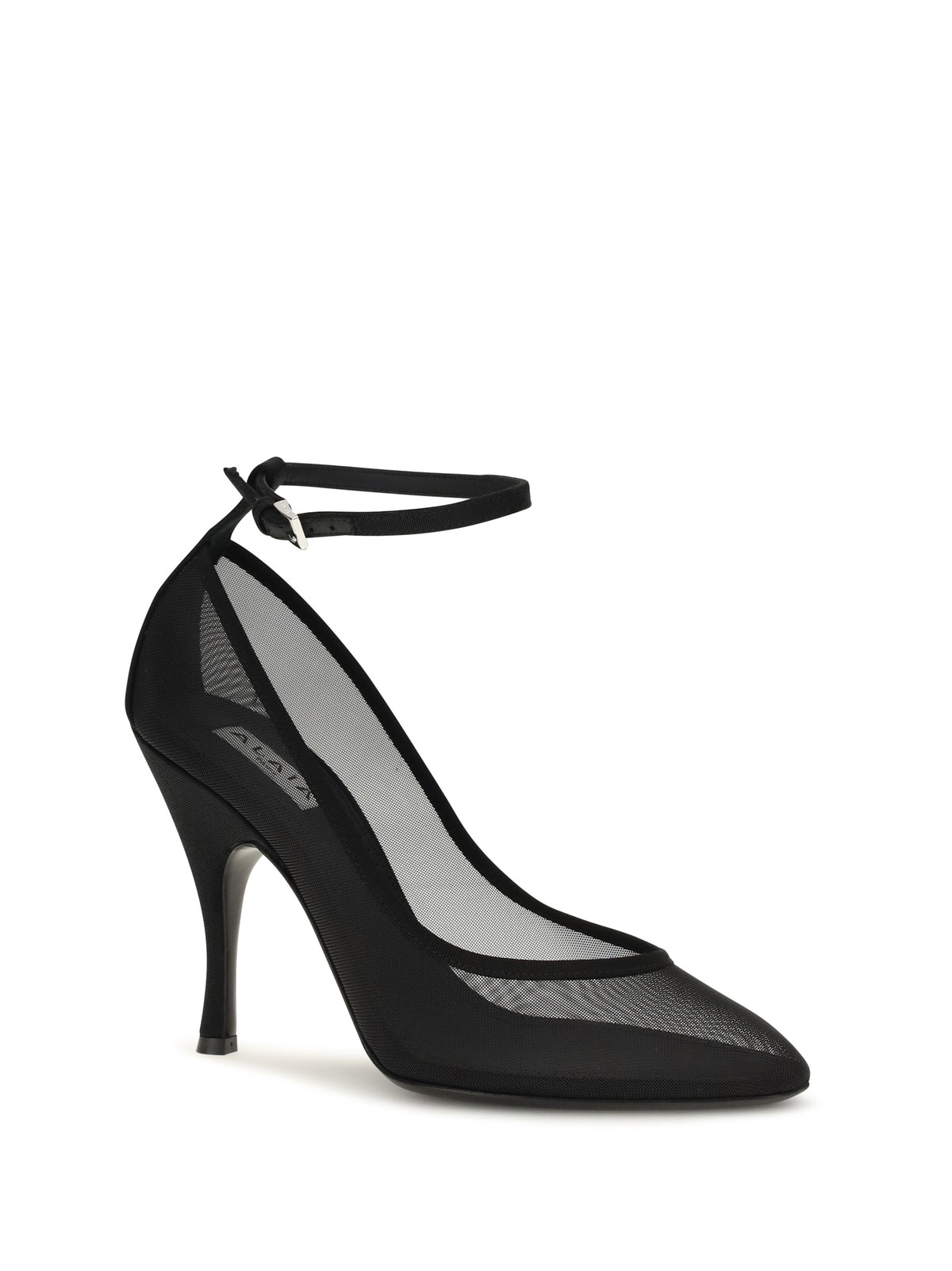 Alaïa Women Nude Mesh Pumps