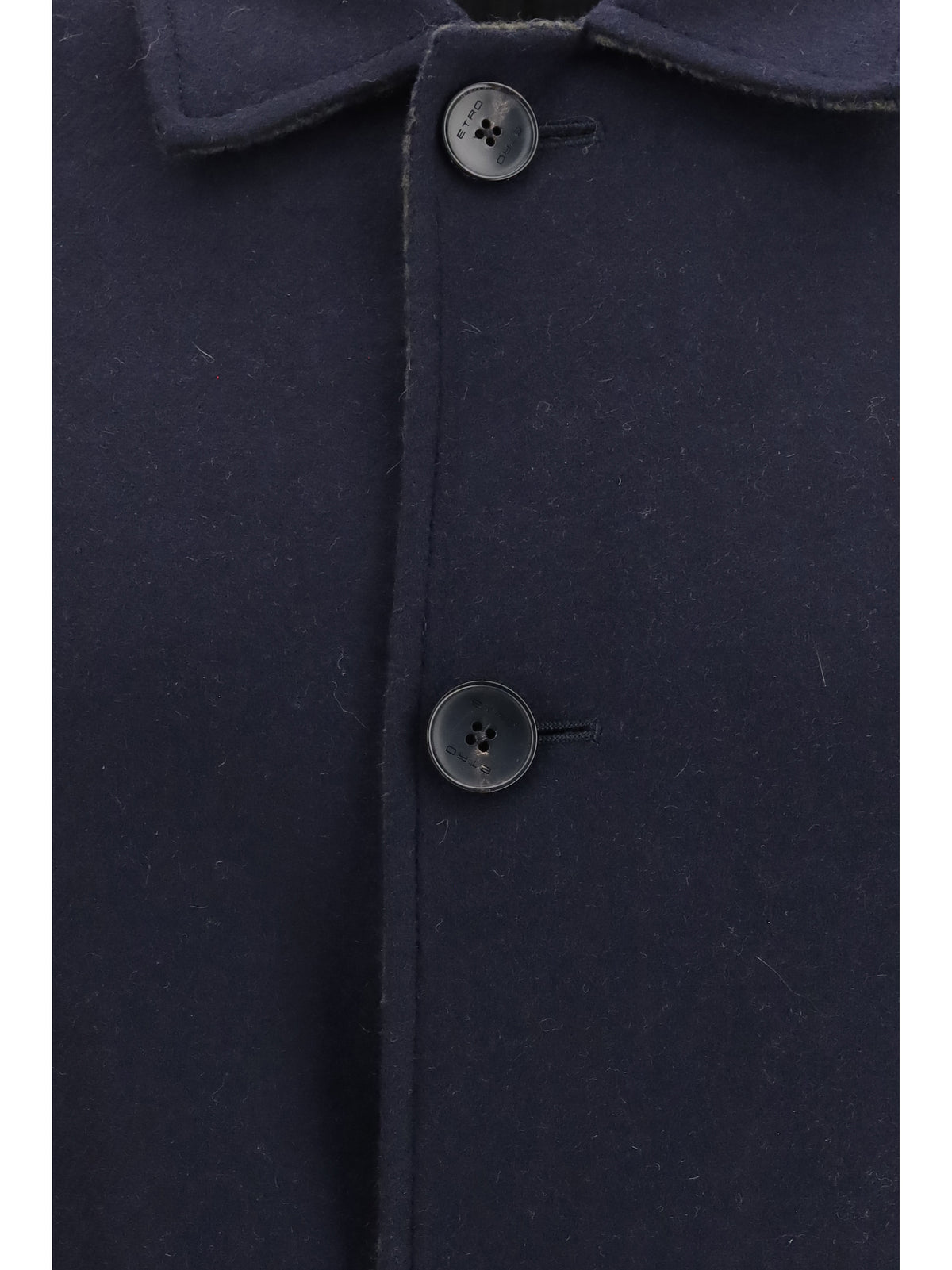 Etro Men Soho Reversible Wool-Blend Coat