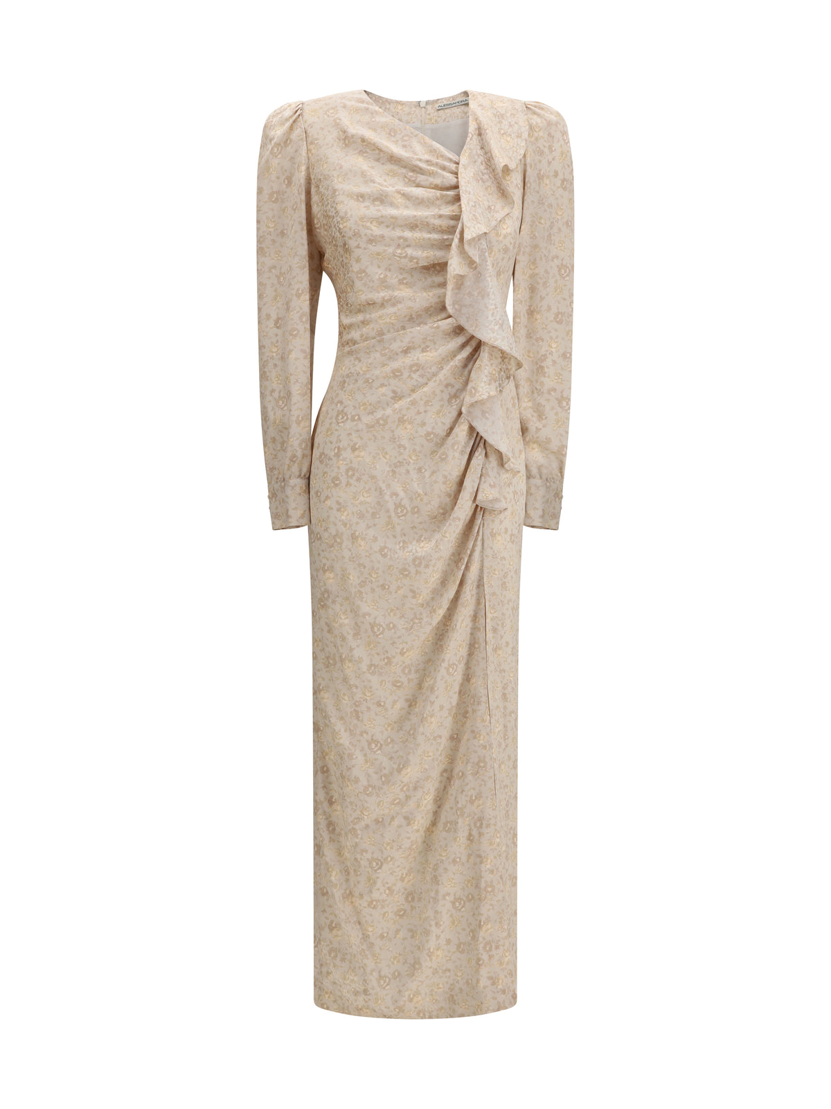 ALESSANDRA RICH Alessandra Rich Women Jacquard Draped Dress With Flounces